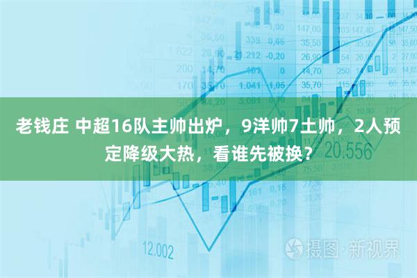 老钱庄 中超16队主帅出炉，9洋帅7土帅，2人预定降级大热，看谁先被换？